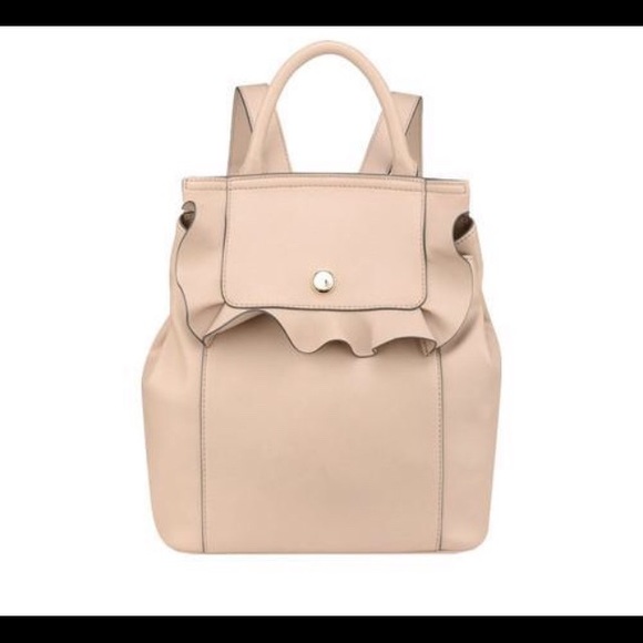 Nine West Clean Living Backpack Shoulder Bag Purse NWT Cashmere main image 6
